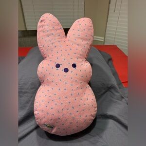 Build A Bear Shimmer Cotton Candy Peep Bunny plush 16”